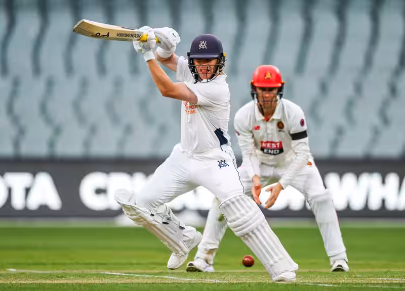 Run out thwarts Harris after promising half-century