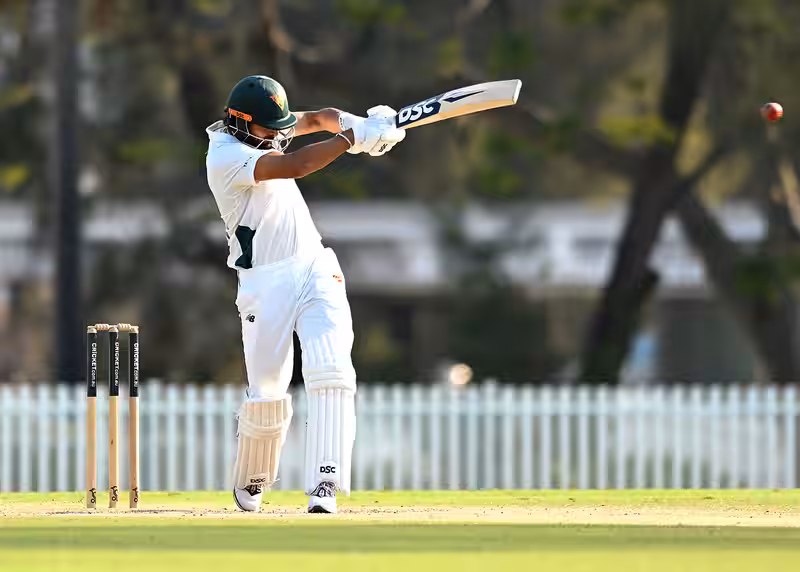 Debutant Chaudhary earns Tasmania draw after Weatherald's second fifty