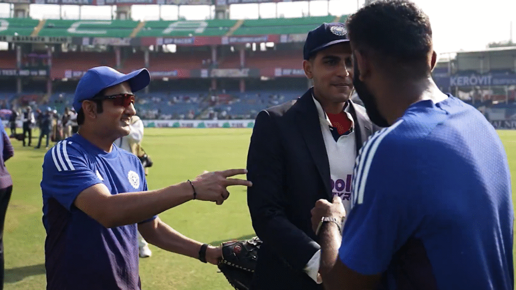 Gambhir, Bumrah’s epic reaction goes viral after Gill wins first toss