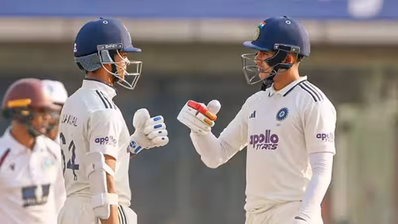 Yashasvi Jaiswal Shines as India Crush West Indies on Day 2 of 2nd Test
