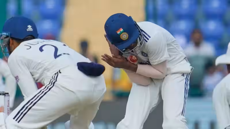 Watch: Sai Sudharsan takes stunning catch at short leg, injures himself in the process