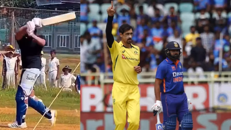 ‘Dekho Starc Saamne Khada Hai!’: Rohit Sharma Gets Bizarre Fan Pep Talk Ahead of Australia ODIs