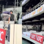 Chaos! Fan climbs enclosure, breaks into Pakistan dressing room to meet Babar Azam - WATCH