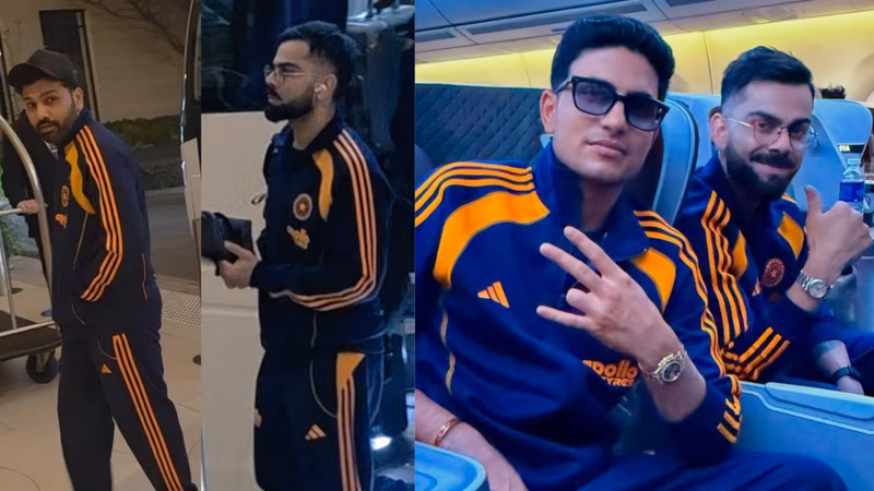 Kohli, Rohit and Team India arrive in Perth after flight delays - watch video