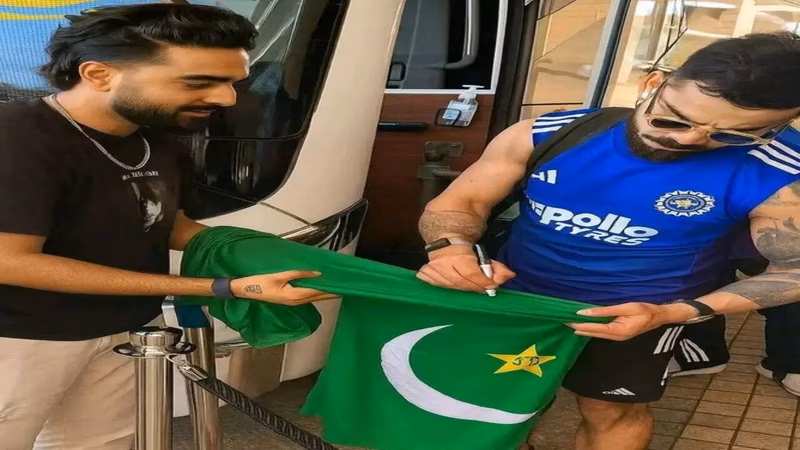 Fact check: Did Virat Kohli sign a Pakistan jersey in Perth? Social media image goes viral