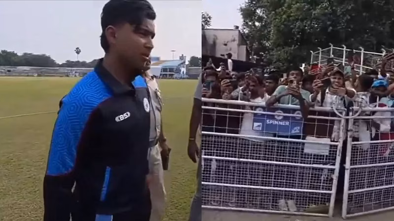 'Jiya ho bihar ke lala': Vaibhav Suryavanshi wins hearts with his gesture to fans in Patna - WATCH