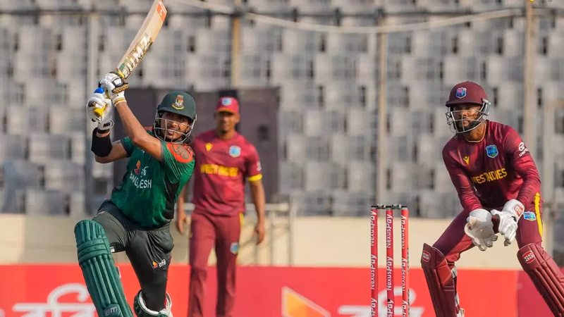 2nd ODI: After 50 overs of spin and Super Over, Windies beat B'desh