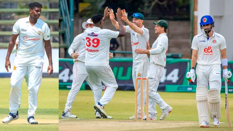 Zimbabwe crush Aghanistan to secure biggest-ever win in Tests