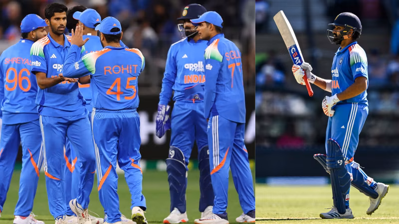 Rohit Sharma takes charge mid-match; provides tactical tips while Gill sets field