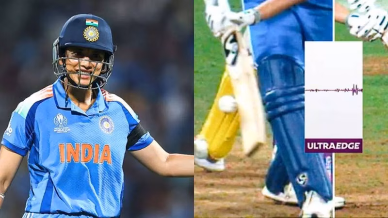 Controversy! Mandhana’s DRS dismissal triggers drama — Watch