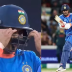 Nasty! Gill hit on head in first over; falls for just five runs vs AUS