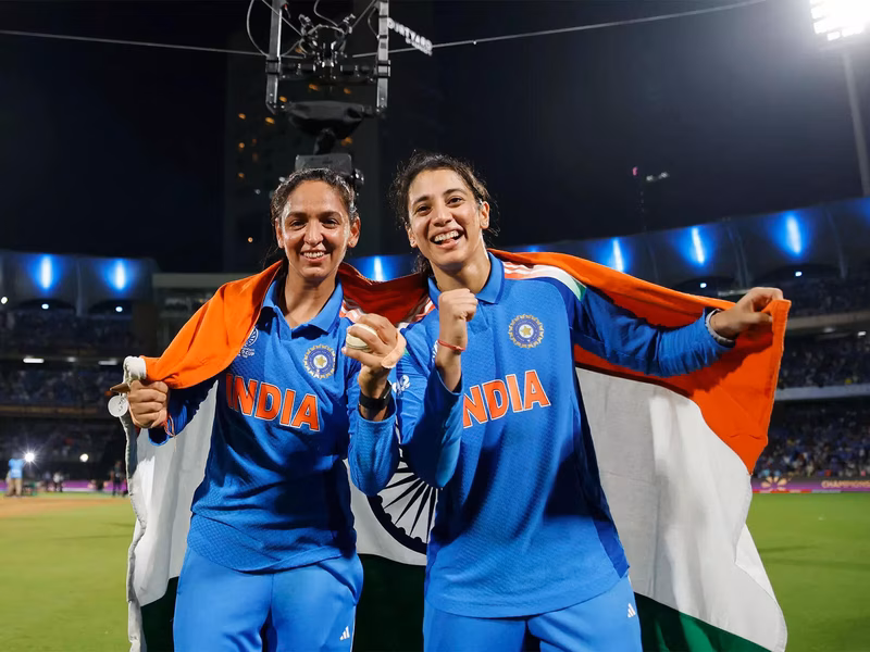 '45 sleepless nights for this moment': Mandhana gets emotional after World Cup win - Watch