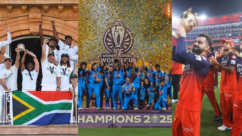 How 2025 became sport’s greatest redemption story — when Tottenham, PSG, RCB, South Africa and India Women ended their curses