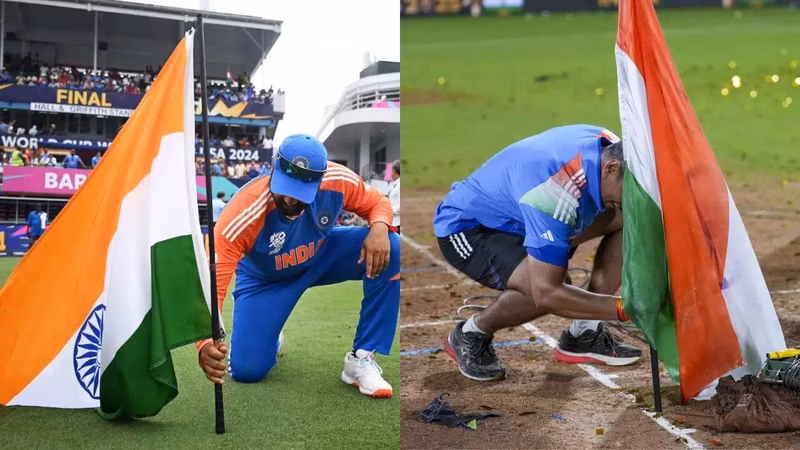 'Jhanda gaad diya': India coach Amol Muzumdar recreates Rohit Sharma's epic celebration