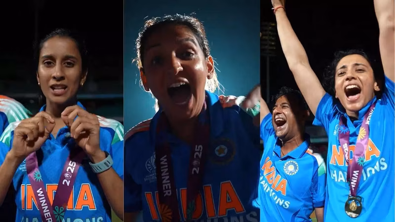Jemimah, IND Women finally reveal team anthem, coaches join in - watch