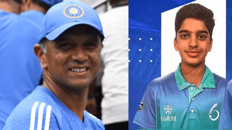 Rahul Dravid’s son picked for Team C in Men’s U-19 One-Day Challenger Trophy