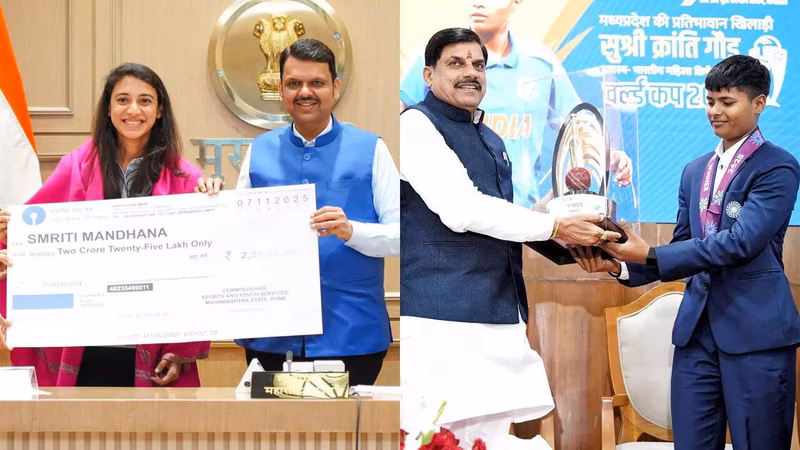 India's World Cup heroines showered with rewards: Cash prizes, govt jobs – Who gets what