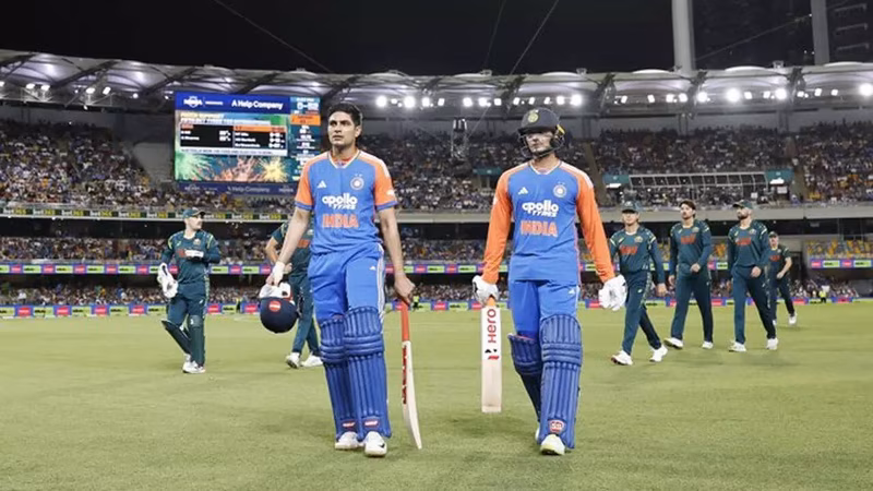 Rain washes out Brisbane decider as India seal T20I series 2-1 over Australia