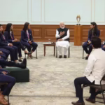 After PM Modi’s tattoo query, WC winner visits Mahakaleshwar – Watch