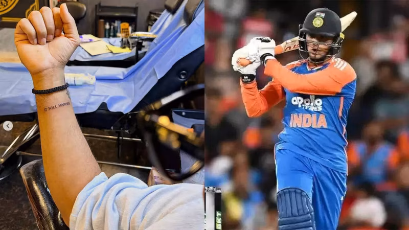 Inked! Abhishek Sharma reveals new tattoo that defines his fearless mindset