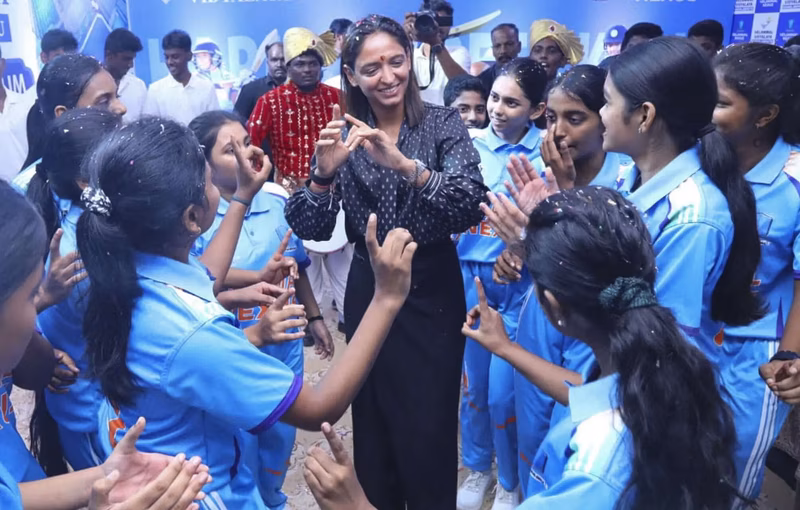 Harmanpreet Kaur wants girls’ talent pool to grow