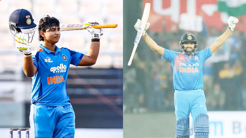 Vaibhav Suryavanshi shatters Rohit Sharma's long-standing record