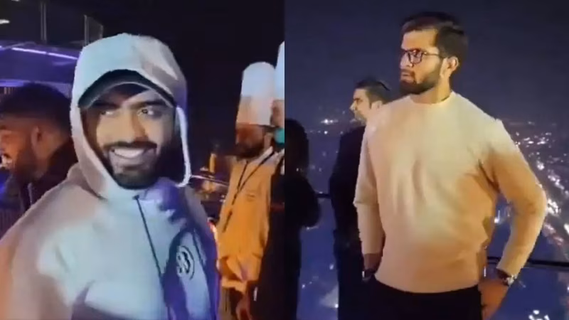 Watch: Amid security concerns, Afridi hosts dinner for Lanka, Zimbabwe