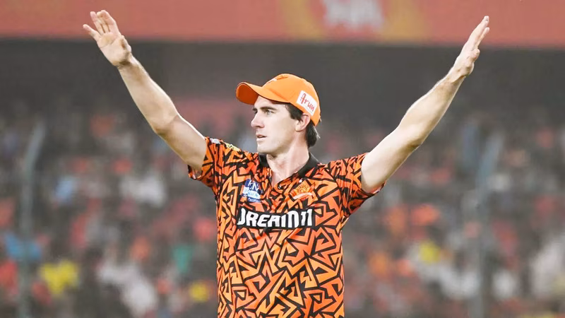 Pat Cummins to lead SRH for 3rd consecutive season