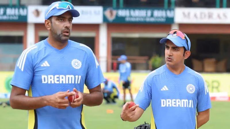 'Coach cannot pick up bat and play': R Ashwin defends Gautam Gambhir