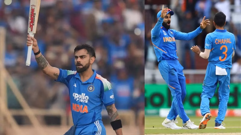 As Kohli surpasses Sachin, Chahal quips: 'Mujhse 52 centuries jyada'