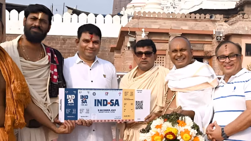 Ticket to the Lord: OCA's first pass for Cuttack T20 lands at Jagannath Temple
