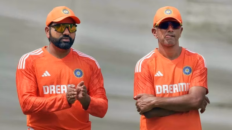 Not Gambhir! Ex-cricketer credits Rohit, Dravid for Ind's aggressive batting