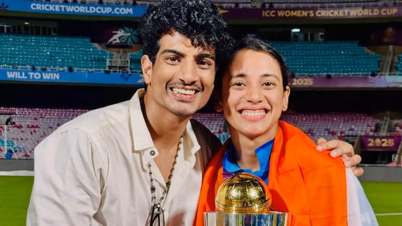 Ring missing? Mandhana's first post since wedding postponement - Watch
