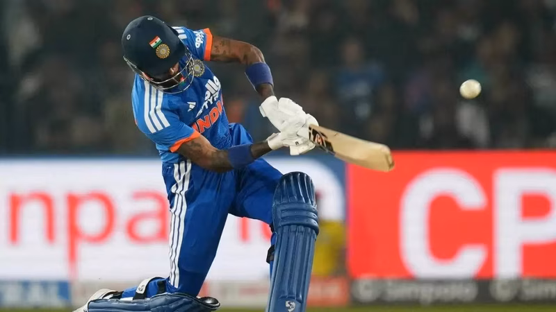 Pandya power: Hardik becomes fourth Indian to hit 100 T20I sixes