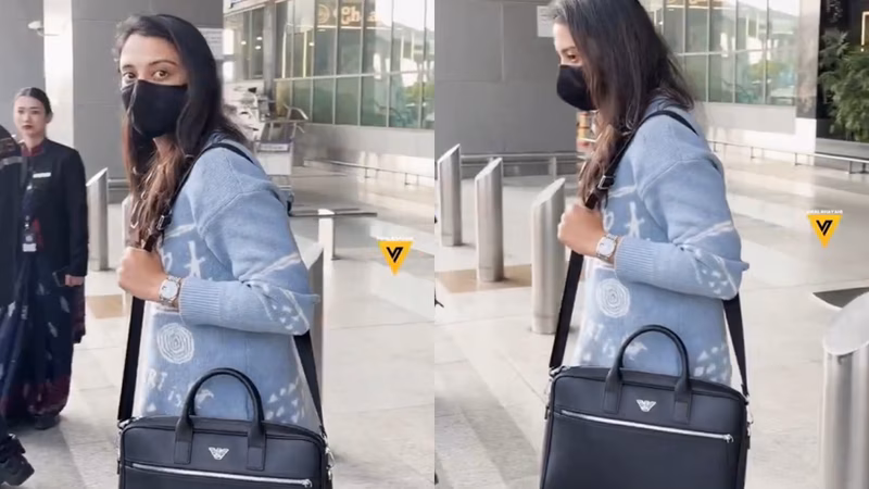 Smriti Mandhana seen in public for the first time after calling off wedding - Watch