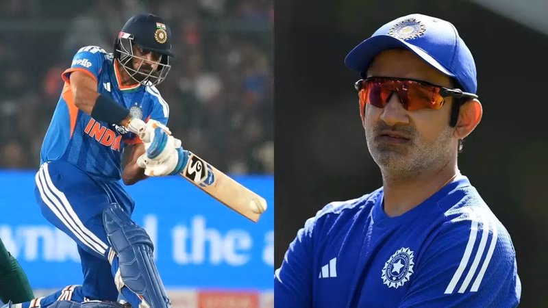 Gambhir's No.3 gamble fails; Axar Patel departs cheaply in big chase