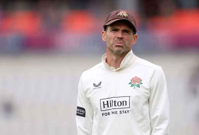 43-yo England legend Anderson named Lancashire's County captain