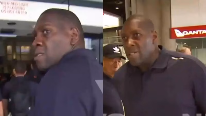 Drama in Australia! England security's confrontation with media - Watch