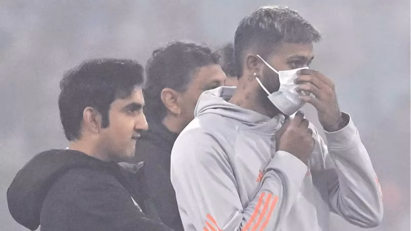 'No cricket...AQI 411': Tharoor’s stinging post after Lucknow T20I is lost to smog