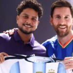 Lionel Messi gifts signed Argentina jersey to Kuldeep Yadav - See pic