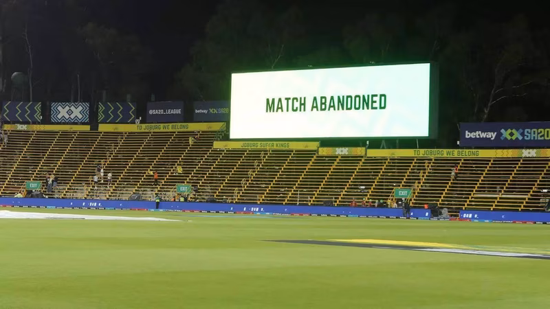 SA20: Weather plays spoilsport as Super Kings, Royals share points at Wanderers