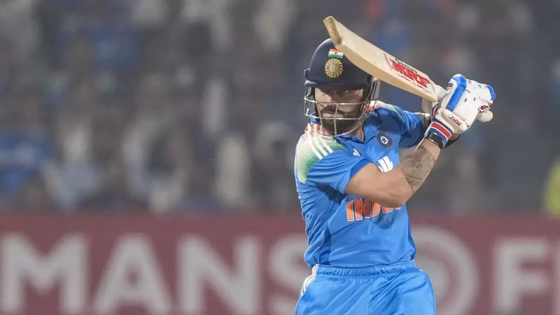 India survive late scare; Kohli's 93 anchors four-wicket win over NZ