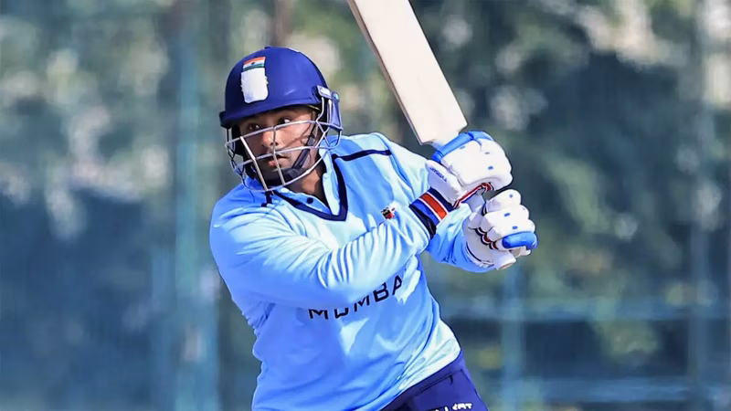 Vijay Hazare Trophy: In-form Sarfaraz Khan ruled out of Mumbai's quarterfinal clash